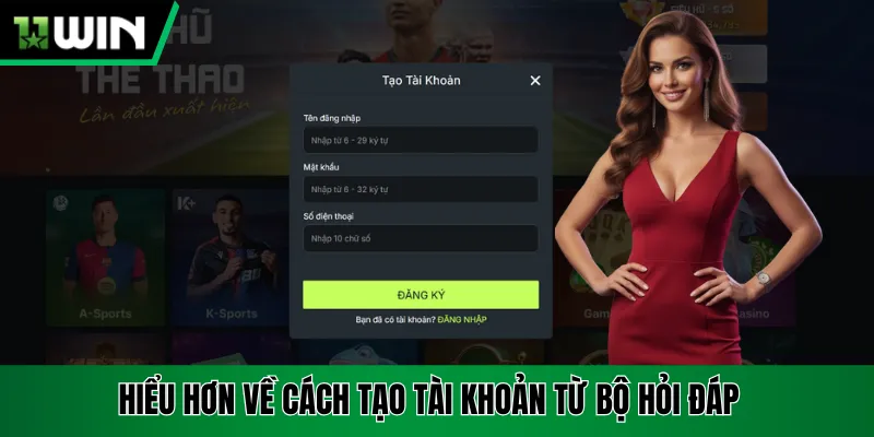 Hiểu hơn về cách tạo tài khoản từ bộ hỏi đáp 